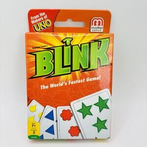 Blink Card Game - The World's Fastest Card Game! by Mattel 2012. New. Sealed.